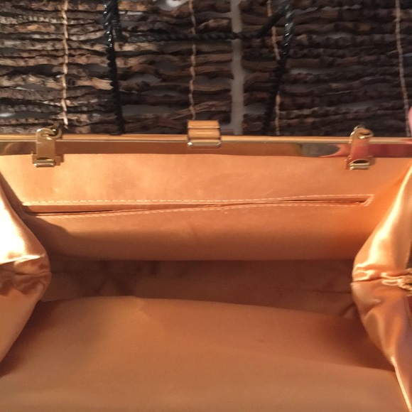 Vintage Gold Evening Purse Handbag - Picture 4 of 4